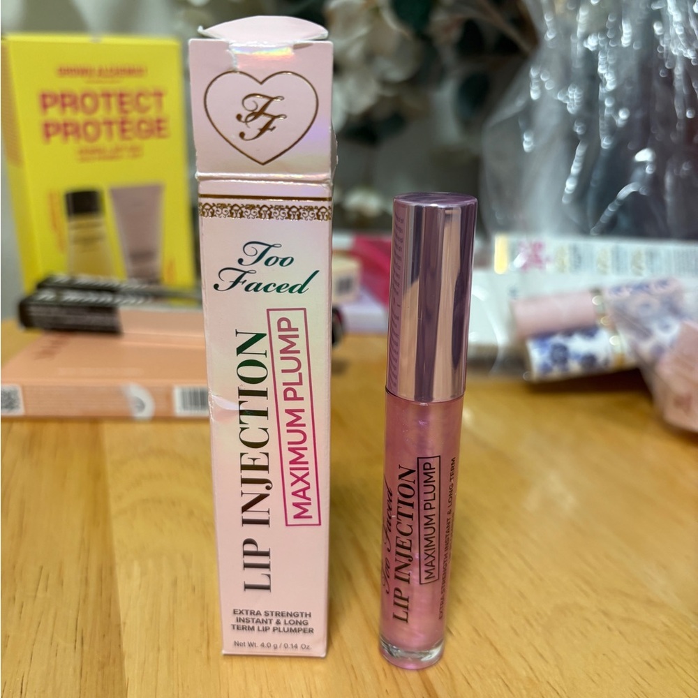 Too Faced Lip Injection Maximum Lip Plumper 0.14oz BNIB Authentic NEW Full Sz